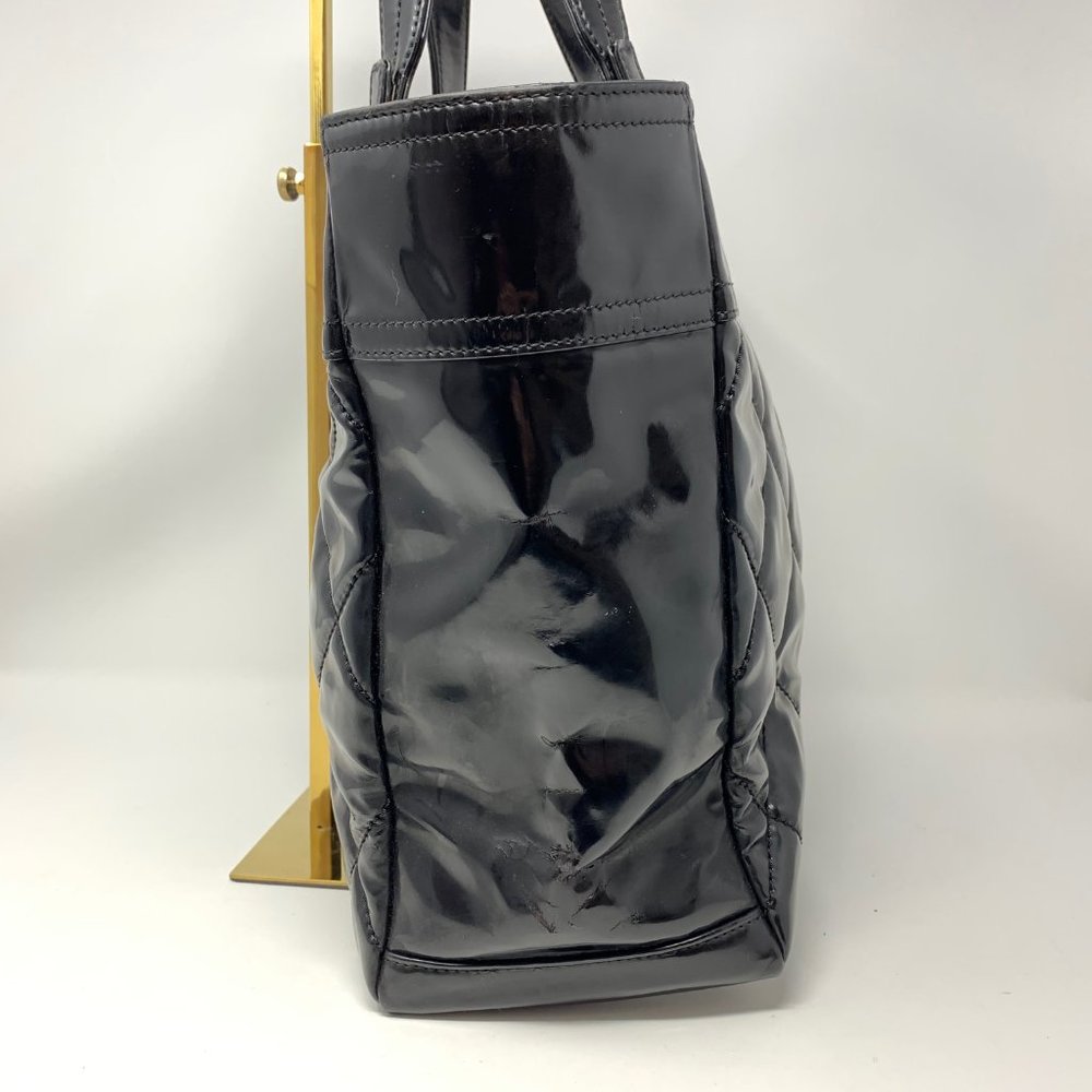 authentic CHANEL Paris Biarritz Black  Lea… - Picture 3 of 15